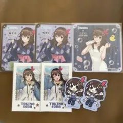 ホロライブ ときのそら コースター・チェキ風カード・ステッカーセット