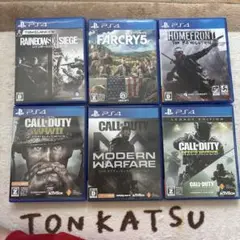 PS4 ゲーム 6本セット fps
