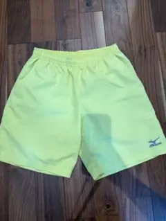MIZUNO ミズノ　ハーフパンツ　ソフトテニス　テニス　バドミントン　イエロー