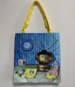 未使用✨スポンジボブ　トートバッグ