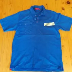 PUMA　ポロシャツ　160 青