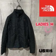 US規格 ノースフェイス 中綿ジャケット ブラック レディースM相当