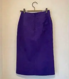 UNITED ARROWS フェイクスエード タイト スカート 36 M