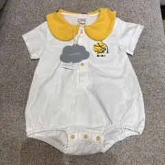 フタフタ ヨーヨー 襟付き 半袖ロンパース 70cm