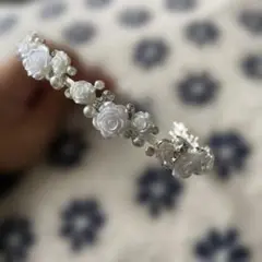 ウエディング　ティアラ　カチューシャ