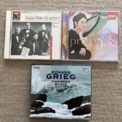 外盤2CD+3枚組CD　弦楽曲作品(弦楽四重奏曲、協奏曲、ヴァイオリンソナタ他)