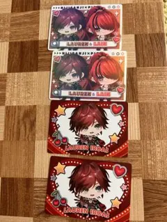にじさんじ ピグパーティーチップス カード ローレン レイン 4点