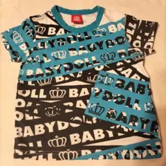 BABYDOLL ロゴプリント Tシャツ 110