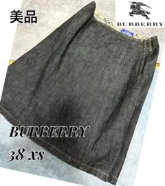 ★★★早い者勝ち✨人気★BURBERRY デニムスカート サイズ38 送料無料