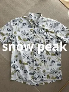 snow peak MAGICNUMBER 半袖シャツ M