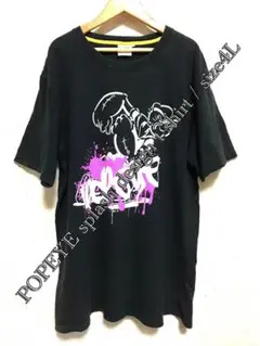 POPEYE ポパイ tシャツ スプラッシュ スプレー デザイン size4L