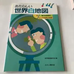 新しい世界白地図