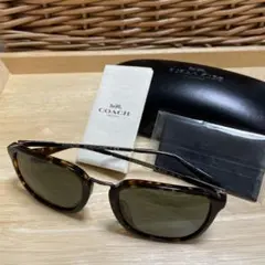 COACH サングラス ベッコウ柄