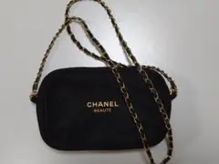 ★CHANEL シャネル ノベルティ ポーチ ショルダー チェーン バッグ