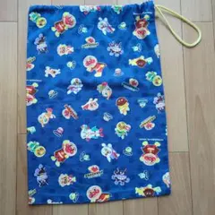 アンパンマン 巾着袋 約30.7cm x 44cm