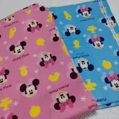 ディズニー コットンプリント生地 ハギレ