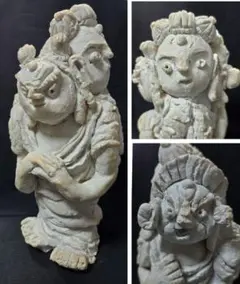 パステル彫刻磁器布袋羅漢仏像 装飾品 工艺品 美術品 置物