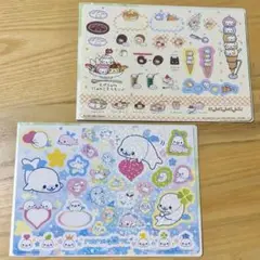 サンエックス にゃんにゃんにゃんこ mamegoma ジャンボ シールダス
