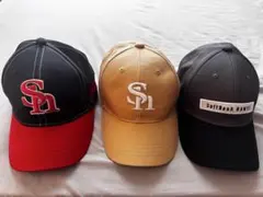ソフトバンクホークス　コカ・コーラ シート　キャップ3点セット