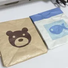 D賞 島民気分でおでかけ 紙袋風バッグ＆巾着アソート