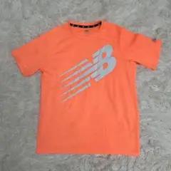 New Balance 半袖機能Tシャツ JMTR9126 オレンジ