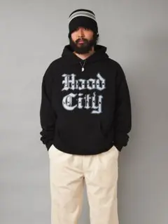 【新品未使用】 RADIALL ラディアル HOODCITY スウェットパーカー