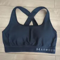 ARMOUR クロスバックブラトップ ブラック