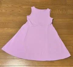 エアリズム　ワンピース　130 パープル