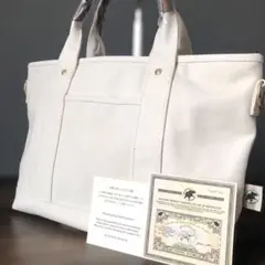 希少！ハンティングワールド キャンバス トートバッグ 帆布 認証書付き