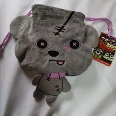 ユニバ限定 ミニオンモンスター巾着