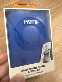 【新品】MOFT Snap-On 3in1スタンド MagSafe対応 ブルー系