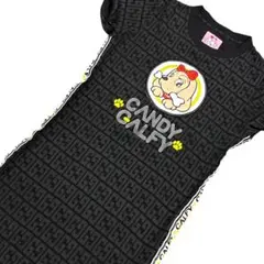 極美品　キャンディガルフィー　シグネチャー柄ワンピース