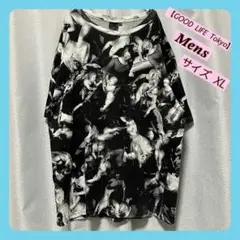 【GOOD LIFE Tokyo】Tシャツ 半袖カットソー 絵画 天使 XL