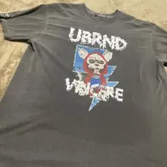 UBRND グラフィックTシャツ ダークグレー