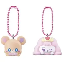 ぷちきゅあ マスコット withチョコスナック もふるん ぱふ 2点セット