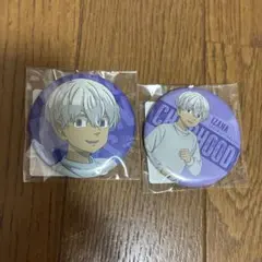 東京リベンジャーズ DMMスクラッチ 缶バッジ　黒川イザナ 幼年期 セット