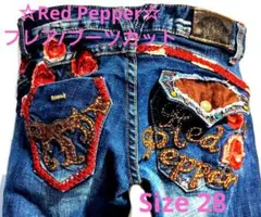 ☆Red Pepper☆ 希少 28 レッドペッパーブーツカット デニム y2k