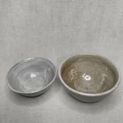 粉引茶碗 ２個セット　　rice-bowl sazan-gama