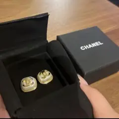 シャネルパールピアス