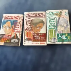 BLEACH 小説Can't Fear Your Own World 3巻セット