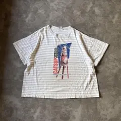 セール‼️90s USA製 アート 企業 シングルステッチ ボーダー