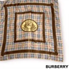 【美品】高級バーバリー Burberrys スカーフ ノバチェック イタリア製