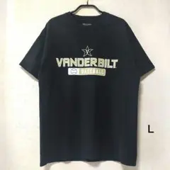 チャンピオン ヴァンダービルト コモドアズ ベースボール プリント Tシャツ Ｌ