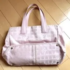 今だけ値下げ 美品 シャネル トート ニュートラベルライン ピンク トートバッグ