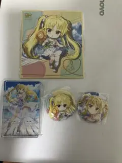 DMMスクラッチ 魔法少女リリカルなのは 20周年記念 フェイト 4点セット