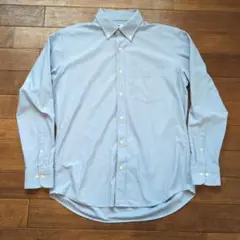 UNIQLO ボタンダウンシャツ L ライトブルー