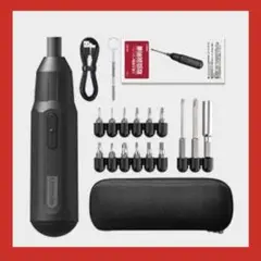 充電式小型電動ドライバー♪ビット14本付き 140g超軽量♪