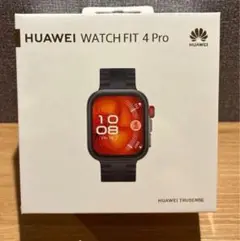 【新品未開封】HUAWEI WATCH FIT 4 Pro ブラック