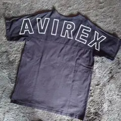 AVIREX バックロゴTシャツ ブラック