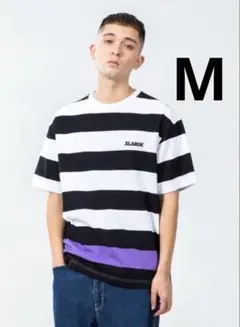 XLARGE ボーダー 半袖 Tシャツ M